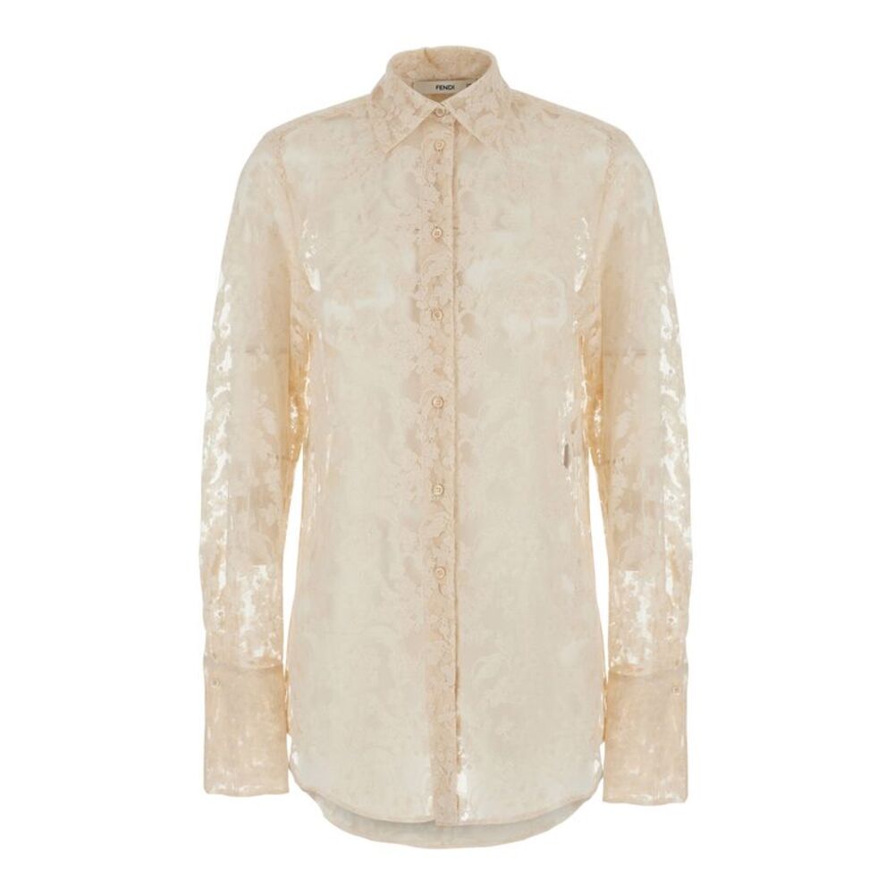 Fendi Women Camicia Allover Peonia